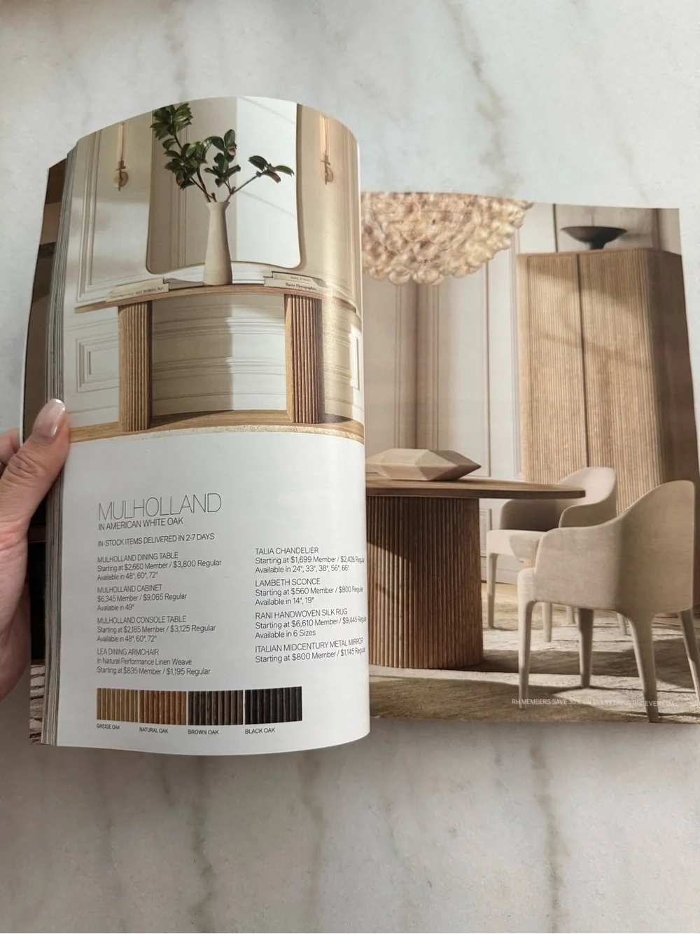 RH Restoration Hardware Magazine - 2026 Modern/Interior Catalog